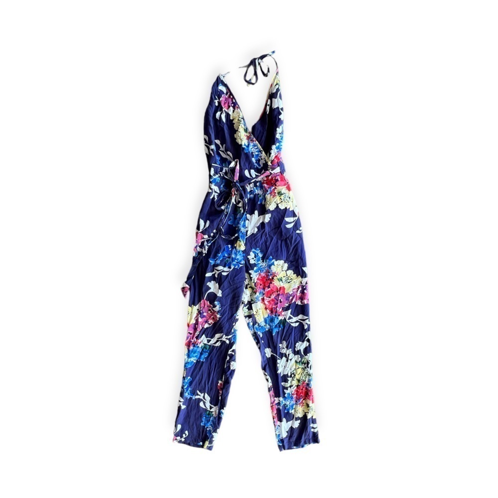 Yumi Kim jumper sleeveless floral Medium silk pink purple blue